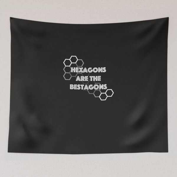 Item preview, Hexagons are the Bestagons Classic T-Shirt designed and sold by torstensauer.