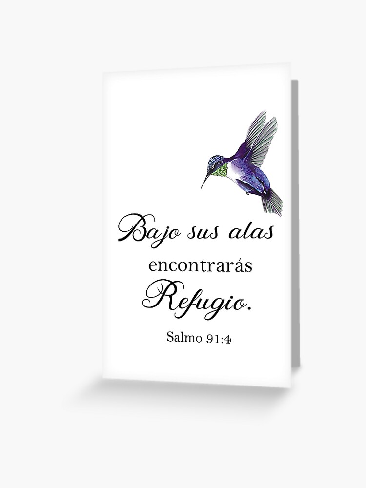 Salmo 91, Spanish Bible Verse Framed Art Print for Sale by latiendadearyam