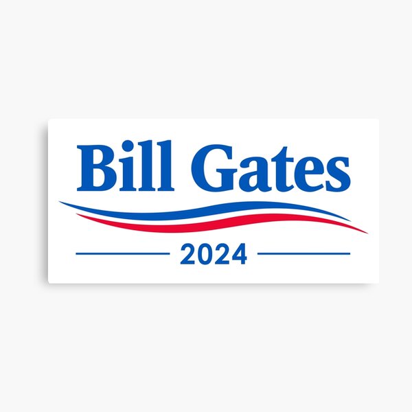 Bill Gates Canvas Prints Redbubble