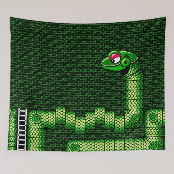 Item preview, Megaman 3 Snake Stage designed and sold by Zaloran.