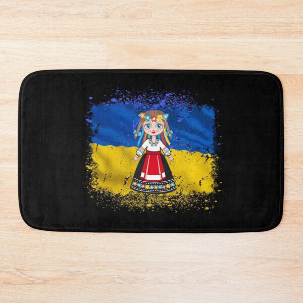 Item preview, Girl in Ukrainian National Dress Ukraine Flag designed and sold by Dubbra.