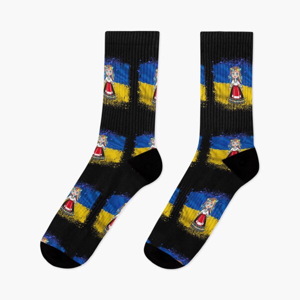 Item preview, Girl in Ukrainian National Dress Ukraine Flag designed and sold by Dubbra.