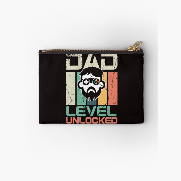 Item preview, Retro Dad Level Unlocked Daddy Gamer Newborn Children Father designed and sold by TomGiantDesigns.