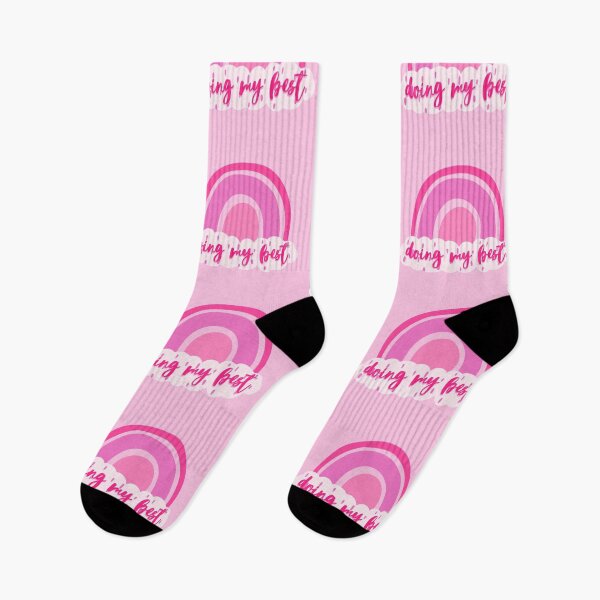 Item preview, Doing My Best - Pink Rainbow designed and sold by SunnyAlloy.