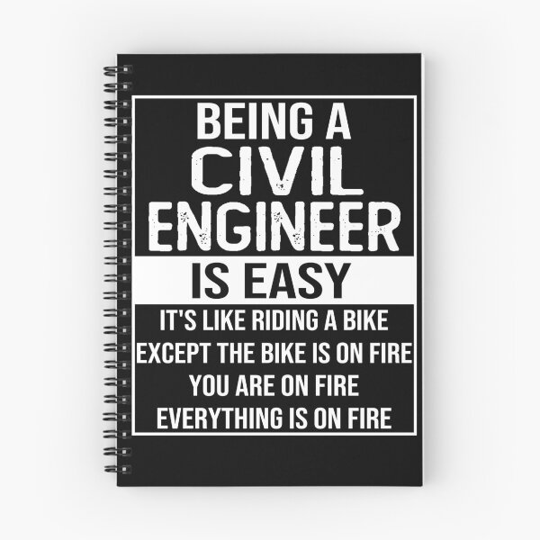 Item preview, Funny civil engineer saying: being a civil engineer is easy civil engineer gifts designed and sold by alaechamlal.