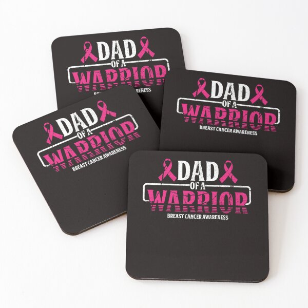 Item preview, Dad Of Warrior Breast Cancer Survivor Papa Daddy Grandfather designed and sold by TomGiantDesigns.