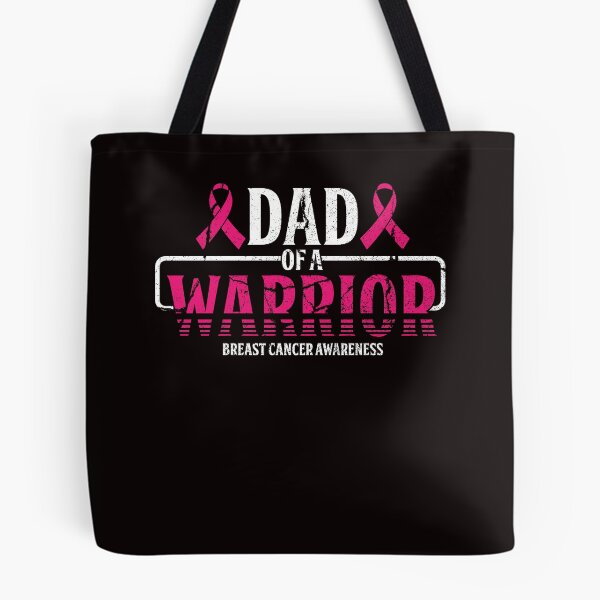 Item preview, Dad Of Warrior Breast Cancer Survivor Papa Daddy Grandfather designed and sold by TomGiantDesigns.