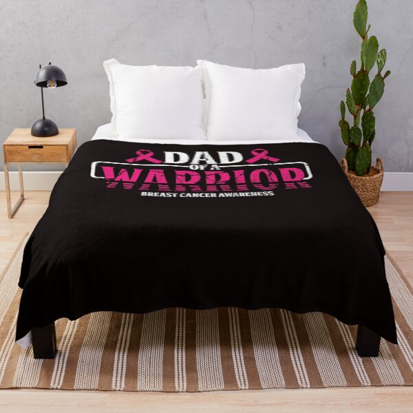 Item preview, Dad Of Warrior Breast Cancer Survivor Papa Daddy Grandfather designed and sold by TomGiantDesigns.