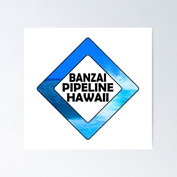 Item preview, Surfing BANZAI PIPELINE OAHU HAWAII Surf Surfer Surfboard Waves Ocean Beach Vacation Stickers 2 designed and sold by DESTINATIONS DECAL.