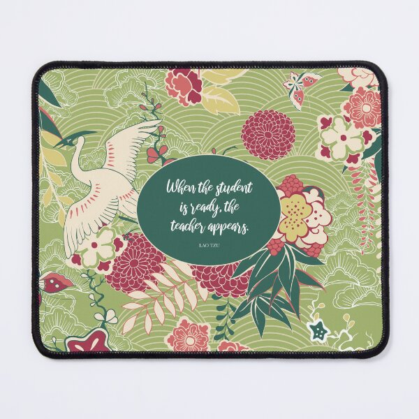 Item preview, When the student is ready the teacher appears - Lao Tzu designed and sold by StudioCitrine.