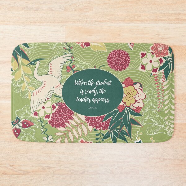 Item preview, When the student is ready the teacher appears - Lao Tzu designed and sold by StudioCitrine.