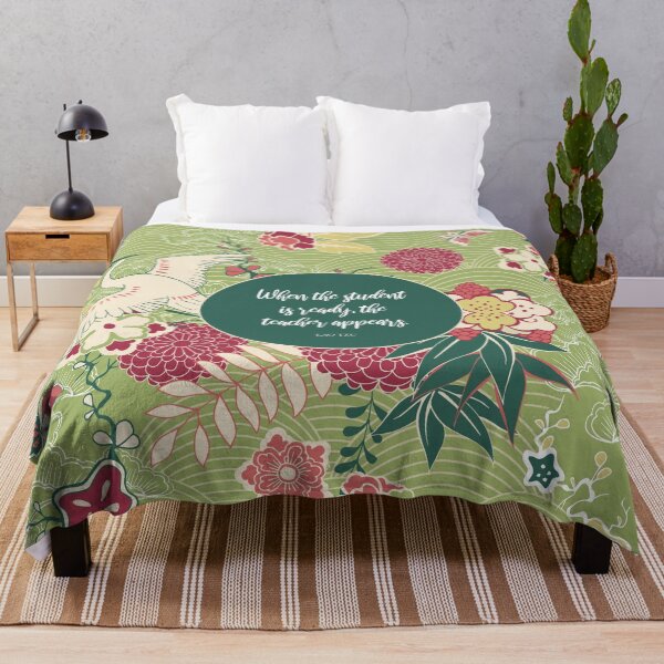 Item preview, When the student is ready the teacher appears - Lao Tzu designed and sold by StudioCitrine.