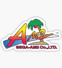SEGA AM2 LOGO YU SUZUKI Sticker
