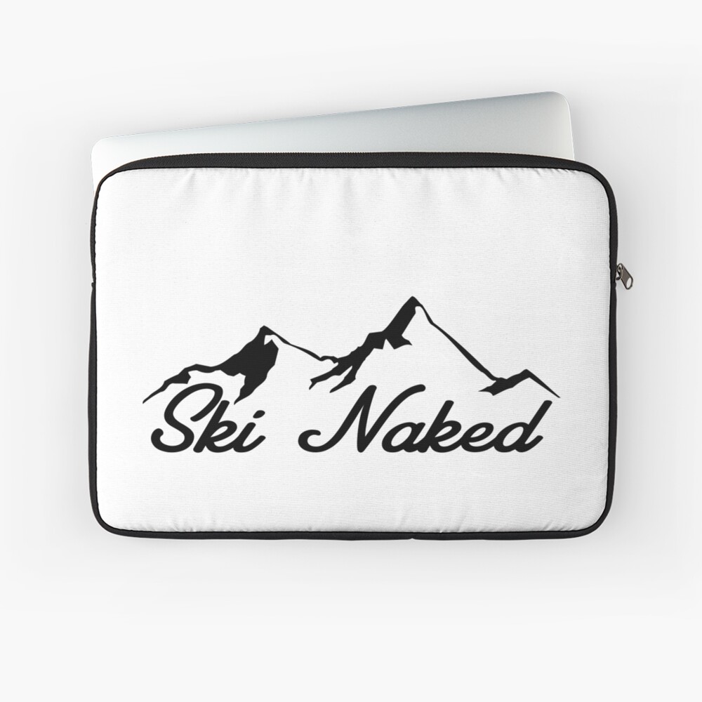 Ski Naked Skiing Hiking Mountain Climbing Skier 