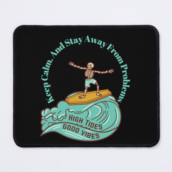 Item preview, Keep Calm and Stay Away From Problems Skeleton designed and sold by Freihalt.