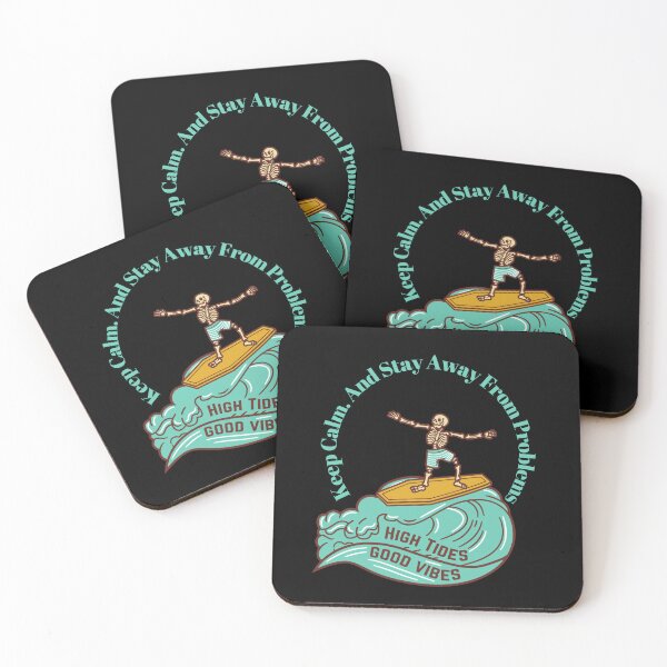 Item preview, Keep Calm and Stay Away From Problems Skeleton designed and sold by Freihalt.