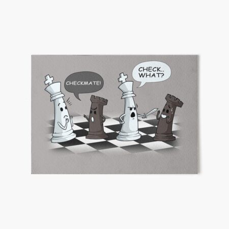 Chess Checkmate Funny Chess Player Mouse Pad