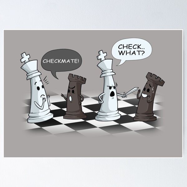 Chess Checkmate Funny Chess Player Mouse Pad