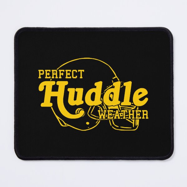 Item preview, Football Yellow Perfect Huddle Weather Sticker designed and sold by mercedesfr47.