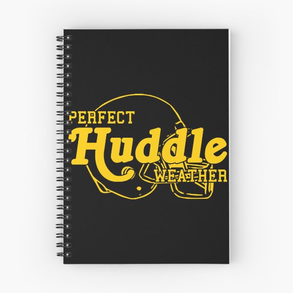 Item preview, Football Yellow Perfect Huddle Weather Sticker designed and sold by mercedesfr47.