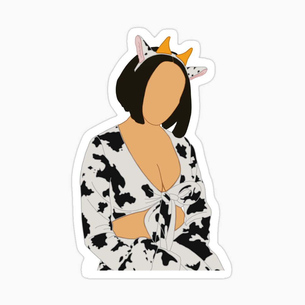 Doja Cat Moo Cow | Sticker