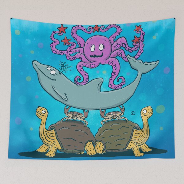 Item preview, Under Da Sea designed and sold by boillustrations.