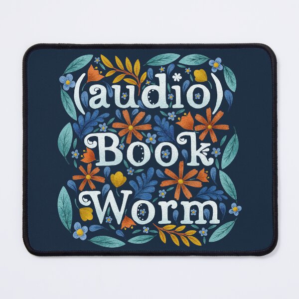 Item preview, AudioBook Worm designed and sold by RebeccaFlaherty.