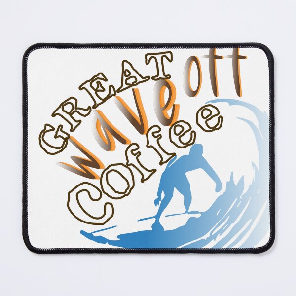 Item preview, great wave off coffee funny t-shirt designed and sold by lookystyle.