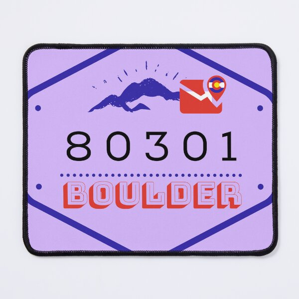 Item preview, Boulder Colorado Zip Code 80301 Zip Code designed and sold by themora.