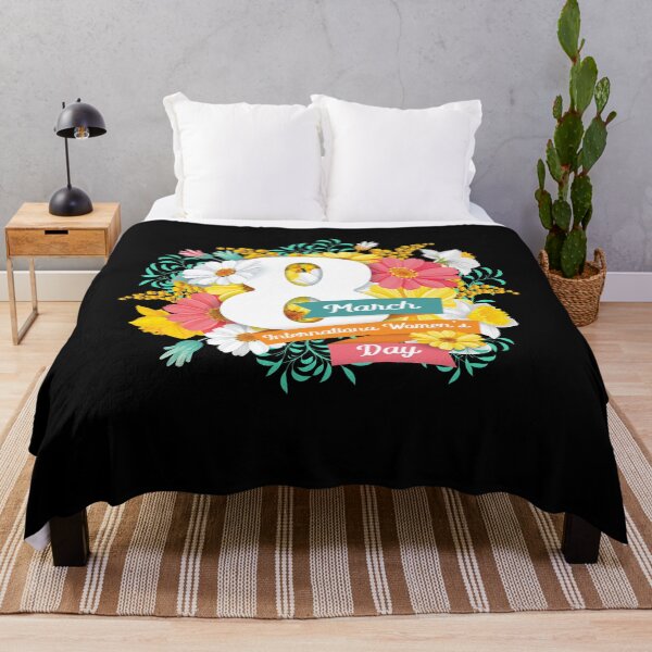 Item preview, International Women's Day 8 March, community women's T-Shirt With Great Flower designed and sold by podekom.