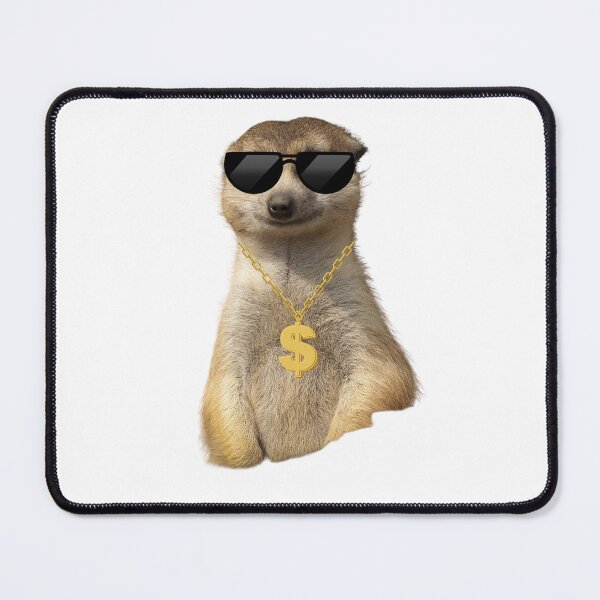 Item preview, Cool Dude Meerkat designed and sold by Lawro007.