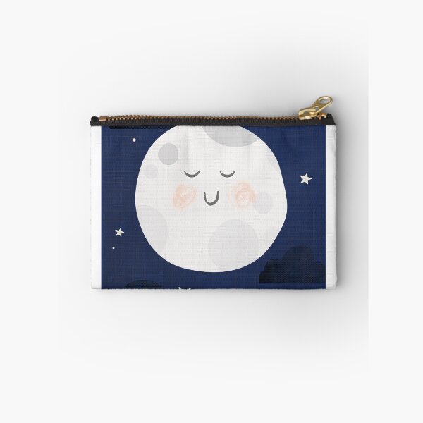 Item preview, Love You to The Moon and Back Nursery Art Poster Canvas Print Stars and Navy Background designed and sold by TocaLuna.