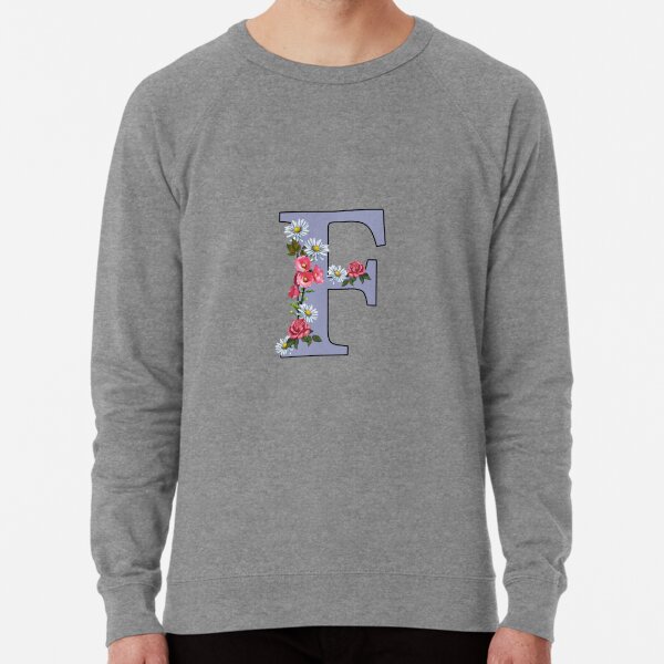 Floral Monogram Jumper