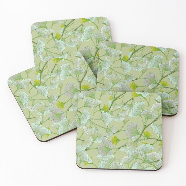 Item preview, Ginkgo Green designed and sold by Sanna Kuusimurto.