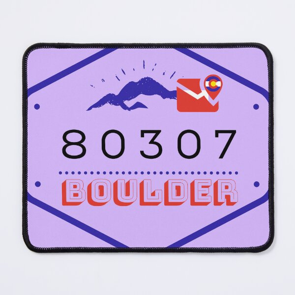 Item preview, Boulder Colorado Zip Code 80307 Zip Code designed and sold by themora.