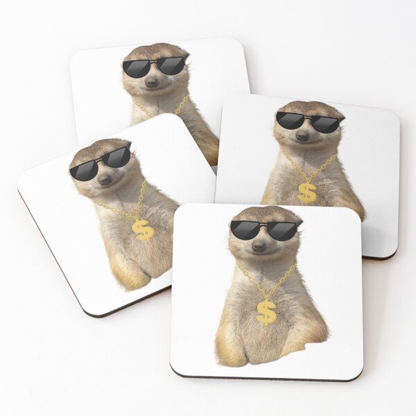 Item preview, Cool Dude Meerkat designed and sold by Lawro007.