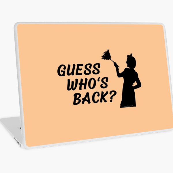 Item preview, Guess Who's Back Crazy Cleaning Lady Dusting Housekeeping designed and sold by SavvyCleaner.