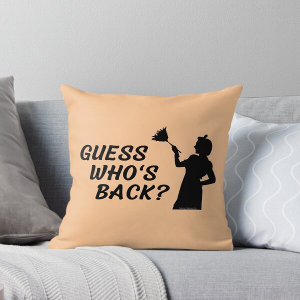 Item preview, Guess Who's Back Crazy Cleaning Lady Dusting Housekeeping designed and sold by SavvyCleaner.