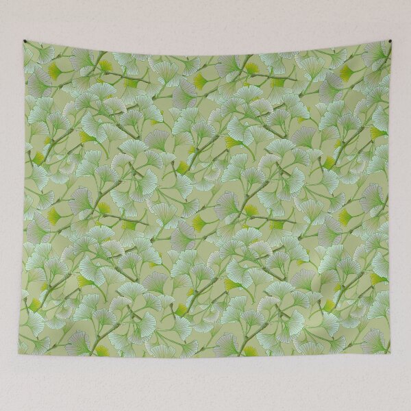 Item preview, Ginkgo Green designed and sold by Sanna Kuusimurto.