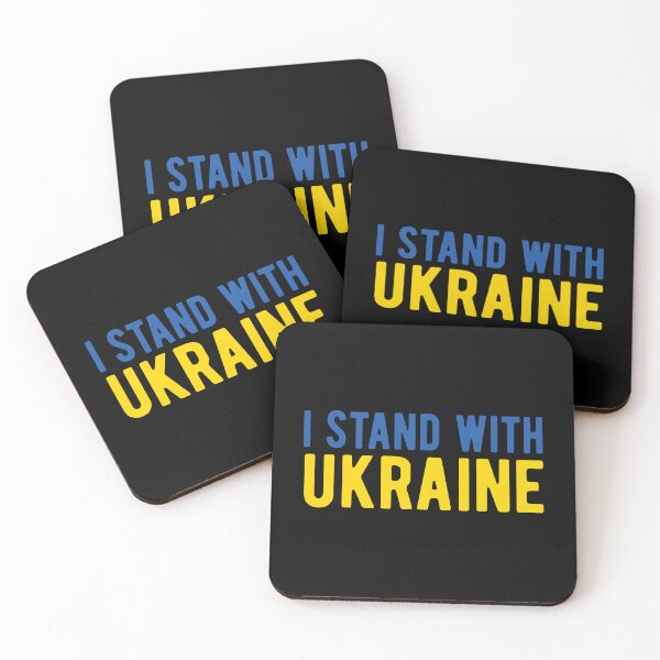 Item preview, I Stand With Ukraine Flag Text designed and sold by OldDannyBrown.