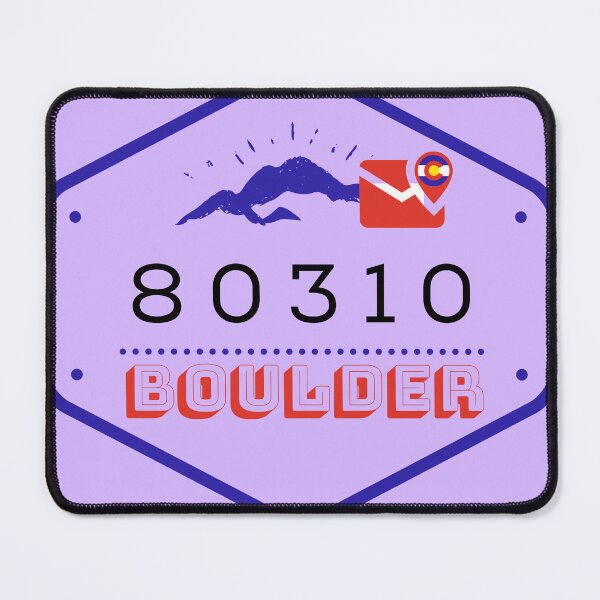 Item preview, Boulder Colorado Zip Code 80310 Zip Code designed and sold by themora.