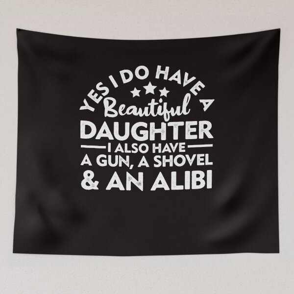 Item preview, Funny Daughter Father Papa Dad Daddy Stepdad Fatherhood designed and sold by TomGiantDesigns.