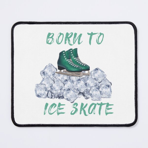 Item preview, Born to ice skate designed and sold by UniqueDesignHub.