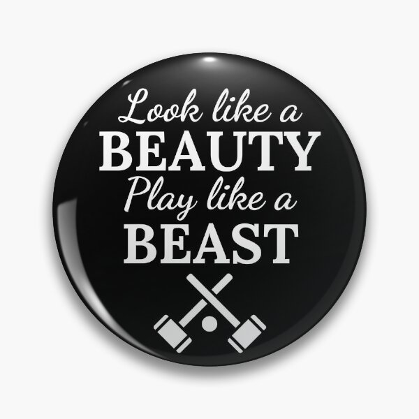 Item preview, Croquet: Look like a beauty play like a beast designed and sold by TheGreenGoat.