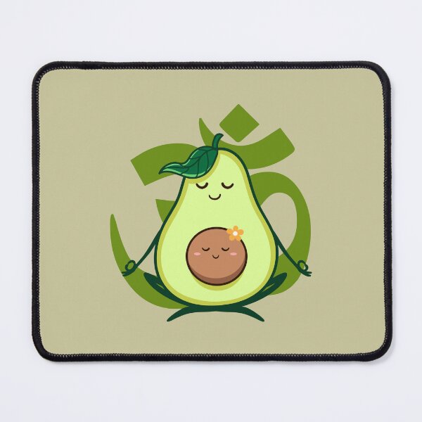 Item preview, Cute Yoga Avocado designed and sold by SoccaTamam.