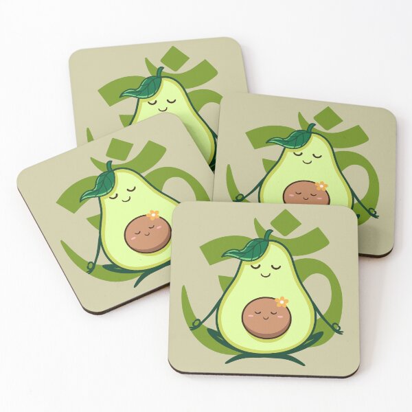 Item preview, Cute Yoga Avocado designed and sold by SoccaTamam.