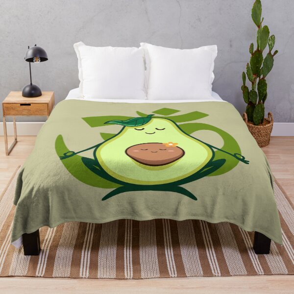 Item preview, Cute Yoga Avocado designed and sold by SoccaTamam.