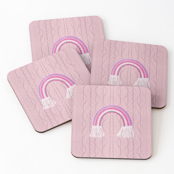 Item preview, Cozy Dreamy Pink Rainbow Vibe designed and sold by House of Hartz by: Dominique11.