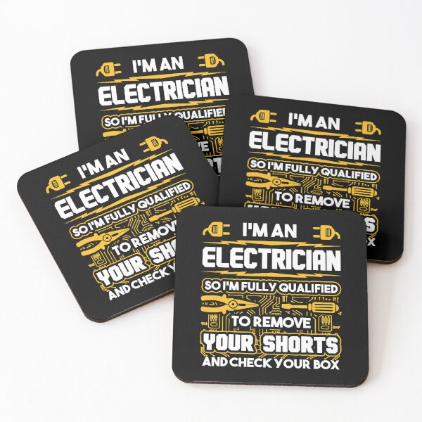 Item preview, Im An Electrician So Im Fully Qualified To Remove Your Shorts And Check Your Box Funny Electrician designed and sold by SageTobias.