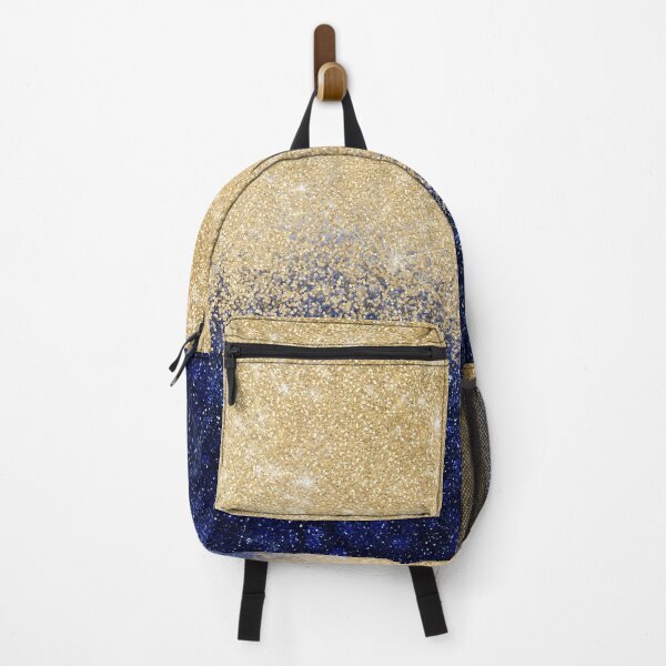 Item preview, Gold Blue Glitter Ombre Luxury Design designed and sold by NdesignTrend.